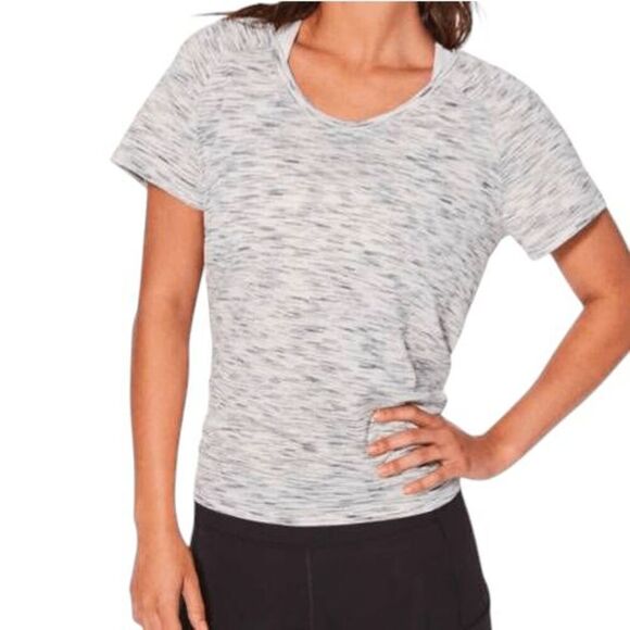 LULULEMON ATHLETICA Back In Action Short Sleeve Size 8 - Picture 2 of 5